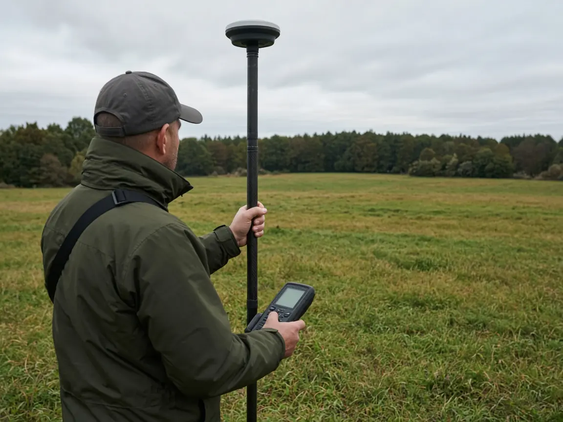 Koridor ölçümü için arazide GNSS çalışması